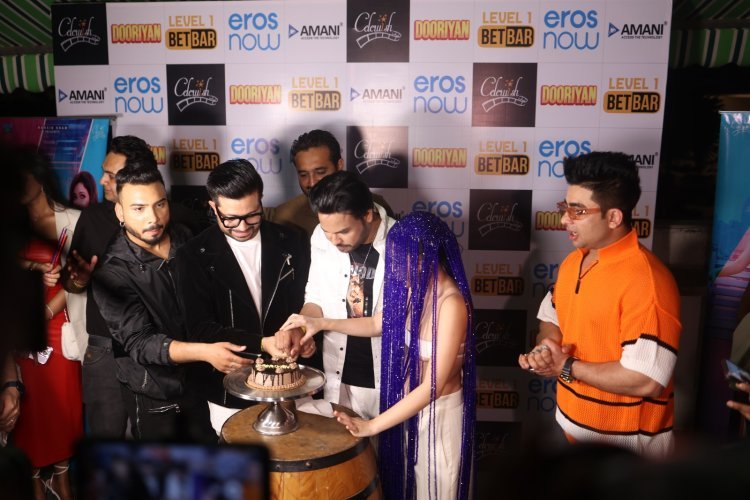 Uorfi Javed's stunning outfit steals the spotlight at 'Dooriyan' music launch