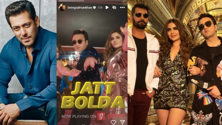 Salman Khan Shows Love To Jasbir Jassi and Sumit Sethi on their latest song Jatt Bolda On His Social Media