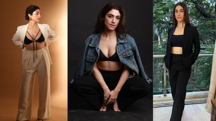 From Boardroom to Glam: Delbar Arya’s Top 3 Bralette & Pantsuit Combos Are Pure Goals